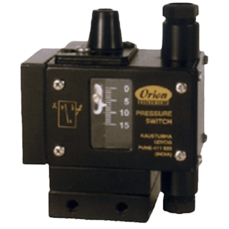 Orion Instruments 2 SPDT Pressure Switch, MJ Series High Range